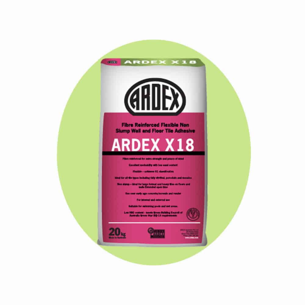 Ardex X18 White Adhesive 20kg - Product Image