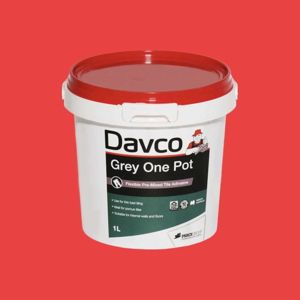 Davco Grey One Pot - Pre-mixed Tile Adhesive - 1L