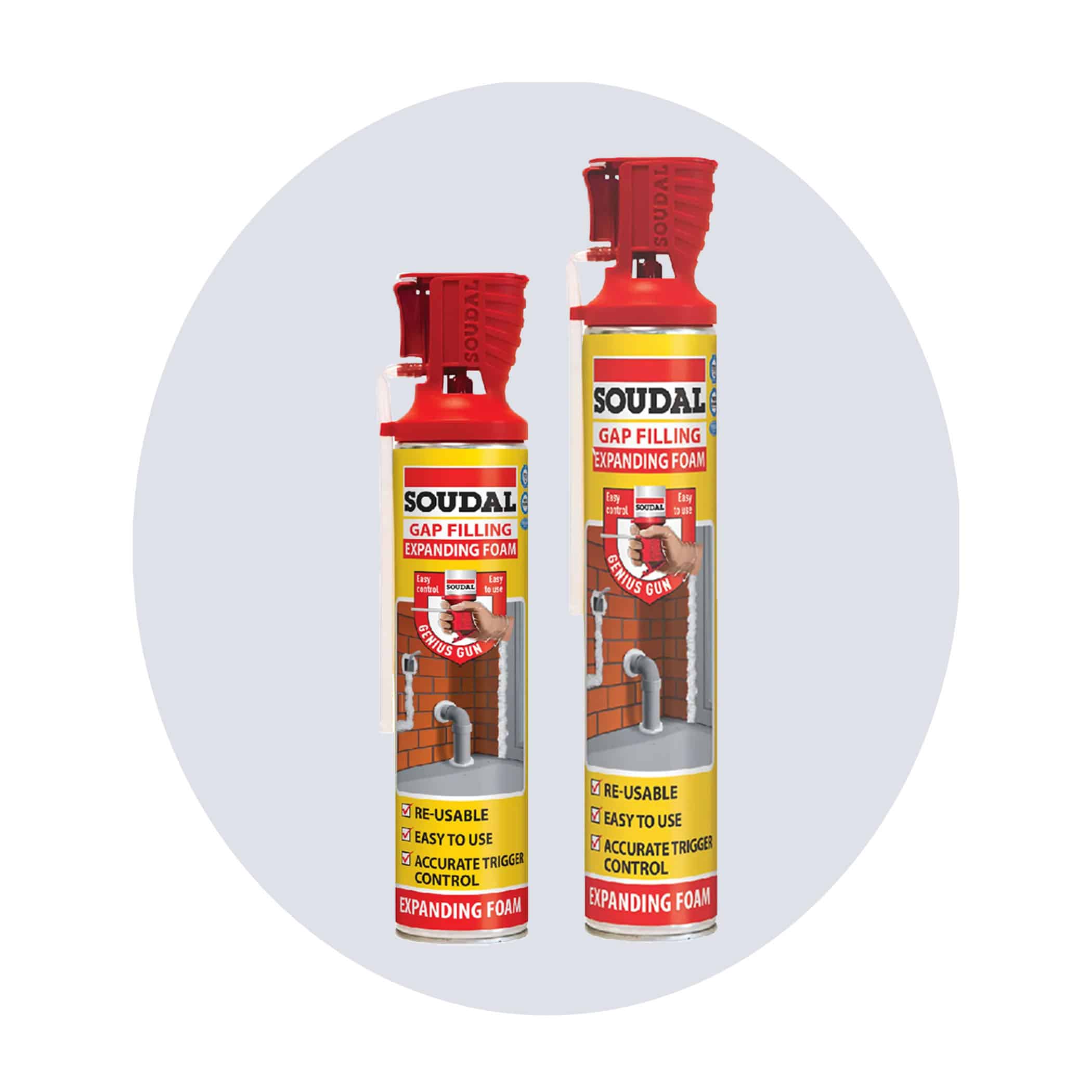 Soudal Expanding Foam Genius Gun - Product Image