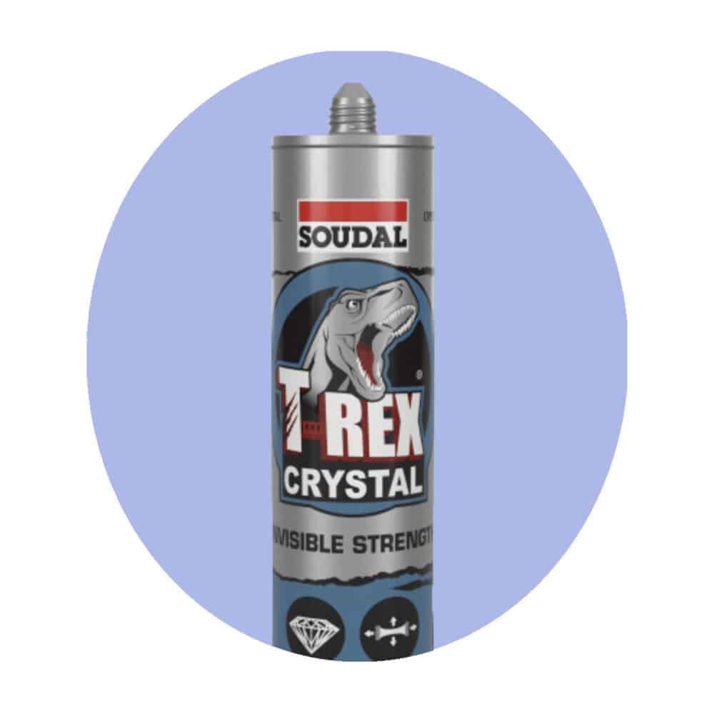 Soudal T Rex Power Crystal Adhesive - Product Image
