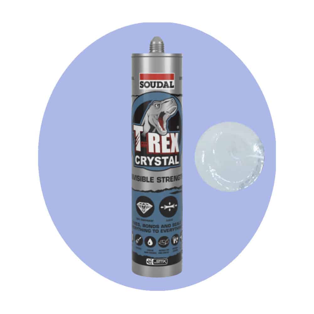 Soudal T Rex Power Crystal Adhesive - Single Item Variation