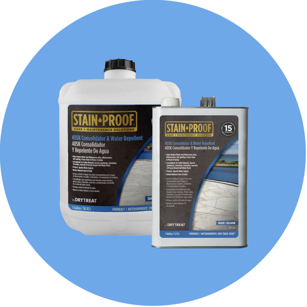 Stain Proof 40SK Consolidator and Water Repellent - Product Image