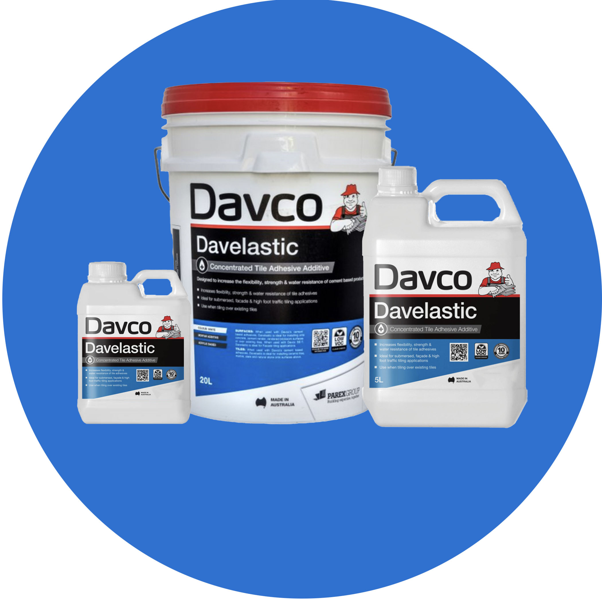 Davco Davelastic Tile Adhesive Additive - Product Image
