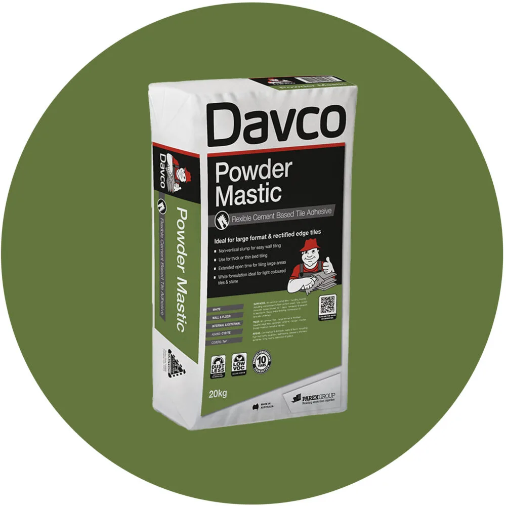 Davco Powder Mastic Tile Adhesive - Product Image