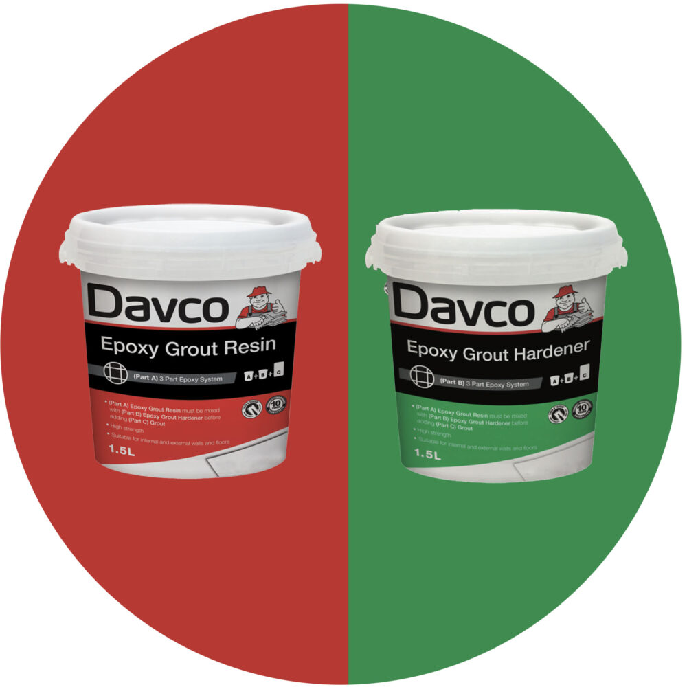 Davco Epoxy Grout Resin and Hardener (Parts A & B) - 1.5L ea. Product Image