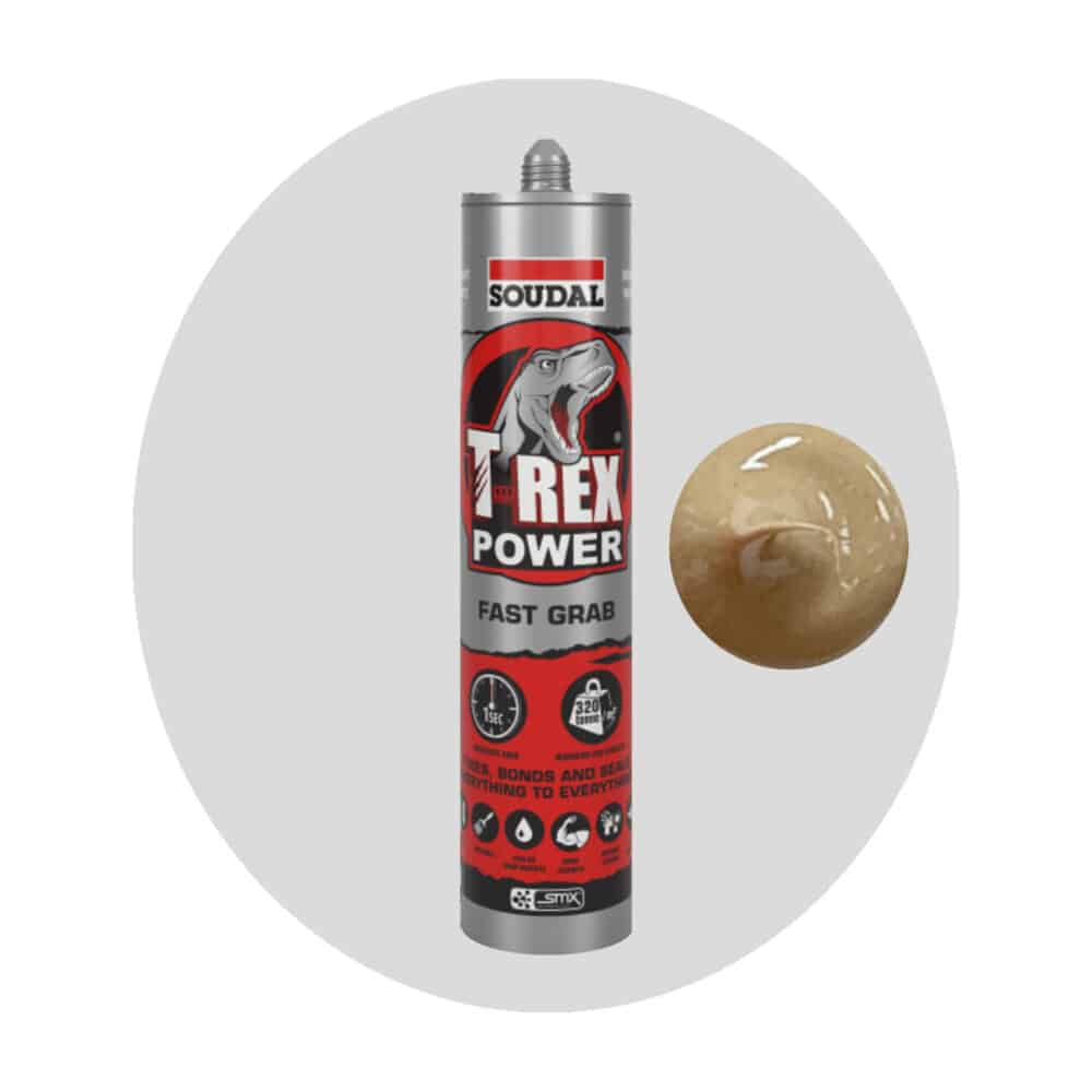 Soudal T Rex Power Fast Grab Adhesive - Beach Sand Item Variation Image