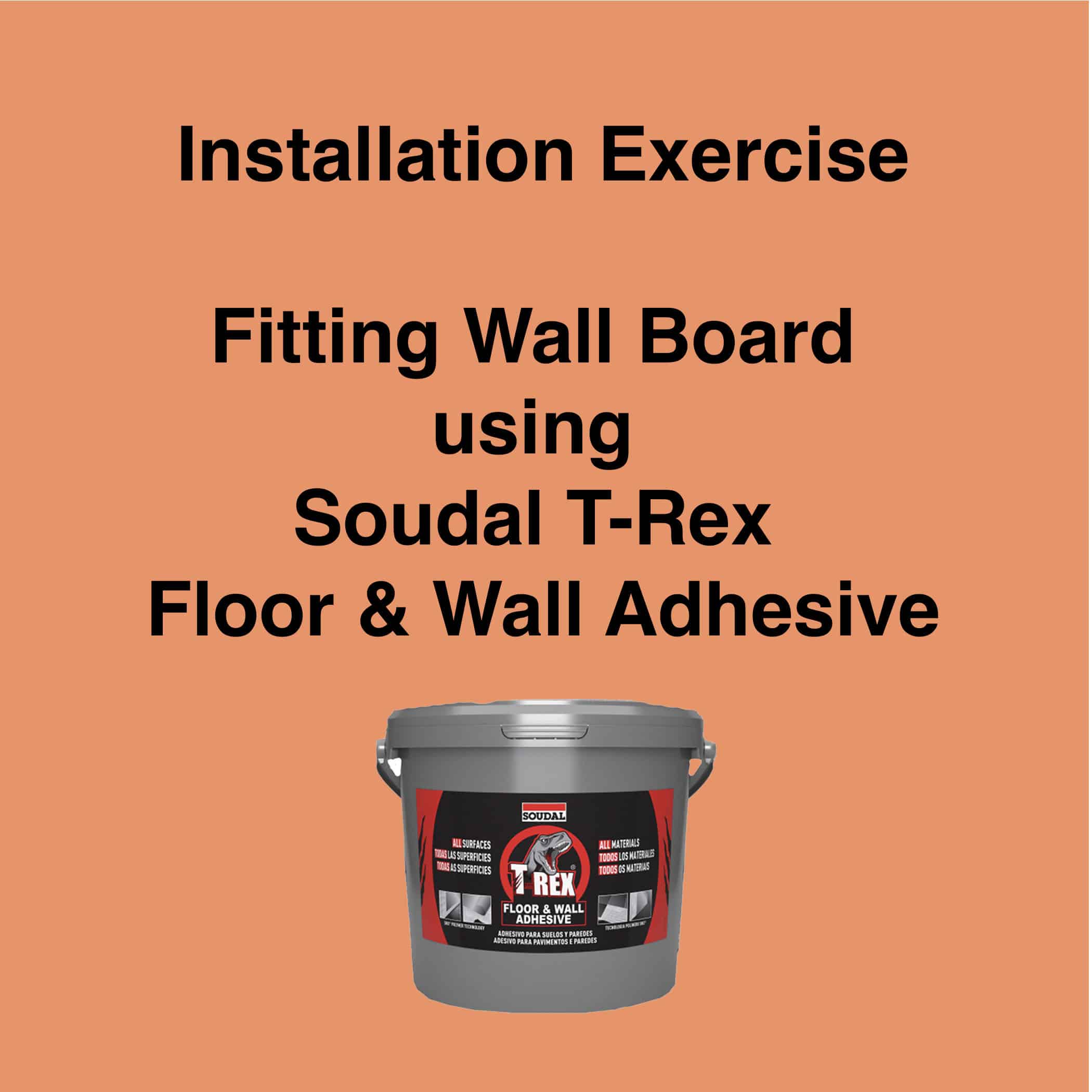 Soudal T Rex Floor and Wall Adhesive - Gallery Image