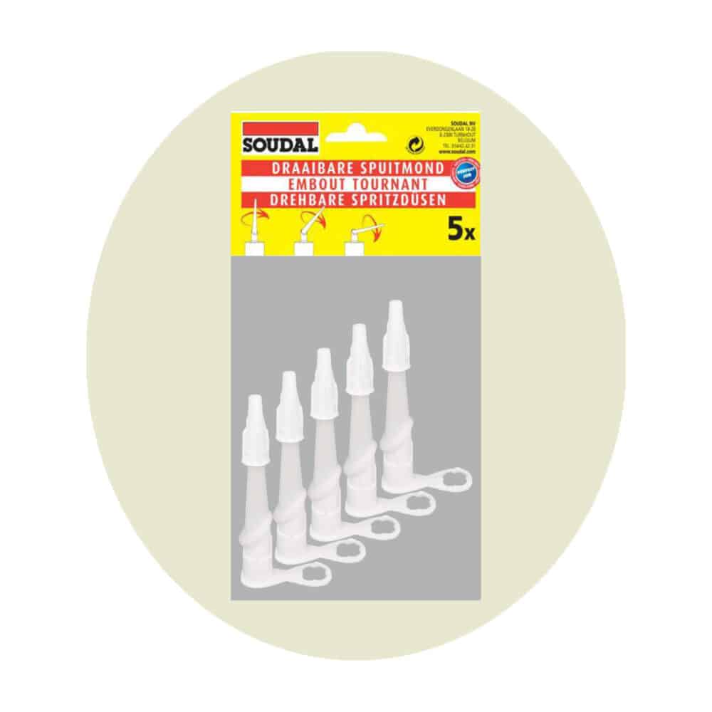 Soudal Swivelling Nozzle with Cap - Product Image