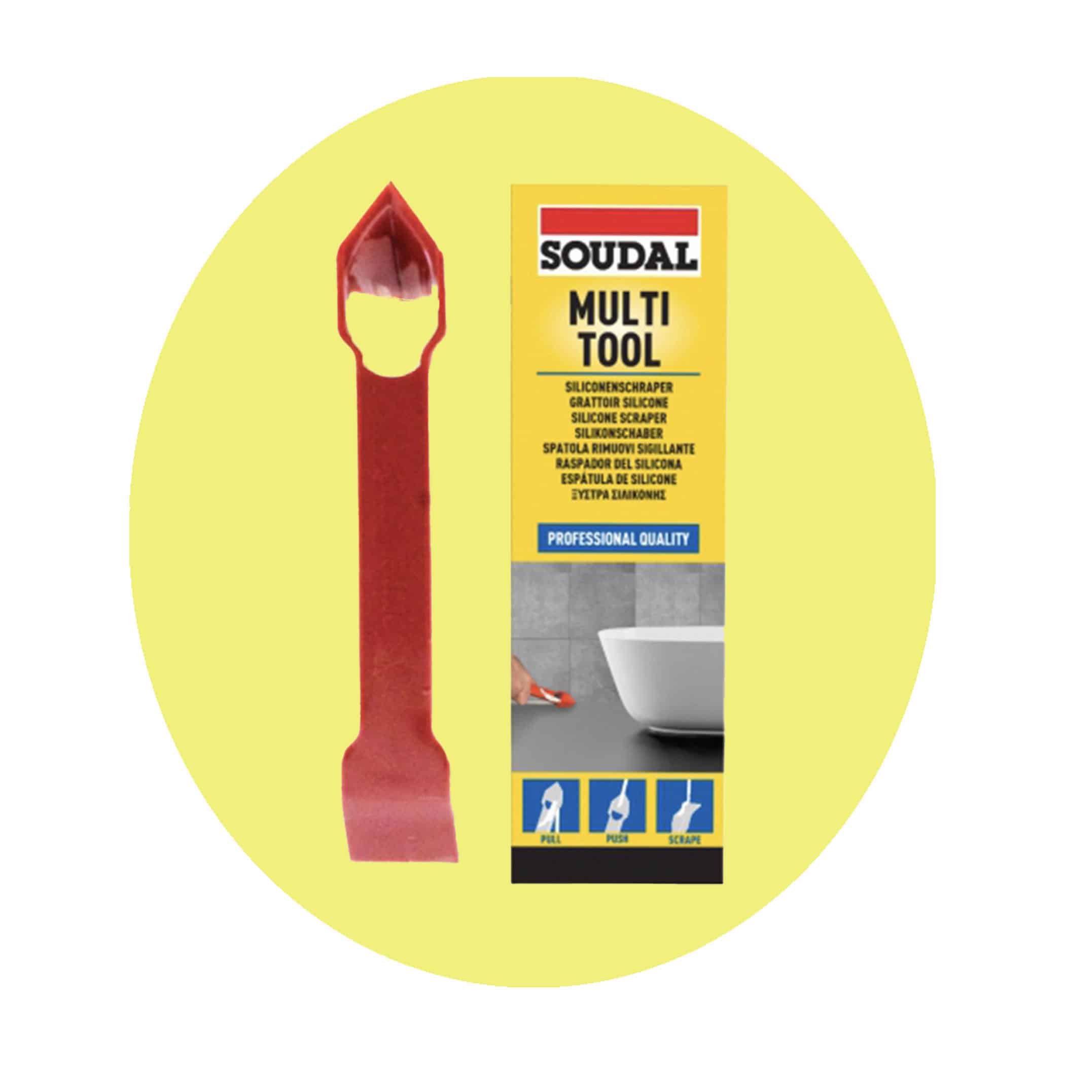 Soudal Multi Tool Silicon Scraper - Product Image