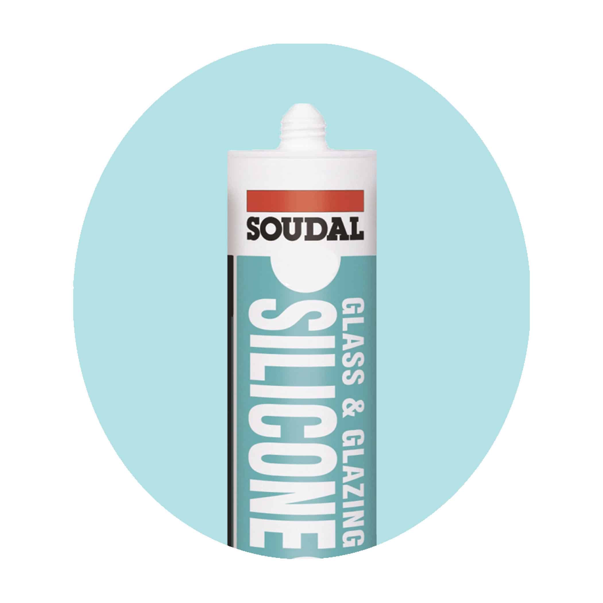 Soudal Glass and Glazing Silicone - Colour Selections - Product Image