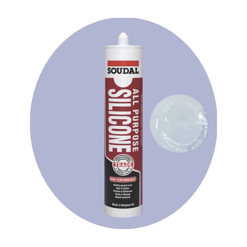 Soudal All Purpose Silicone - Translucent Single Item Variation Image