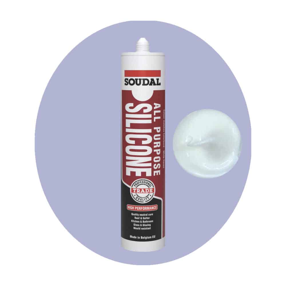 Soudal All Purpose Silicone - Alabaster Single Item Variation Image