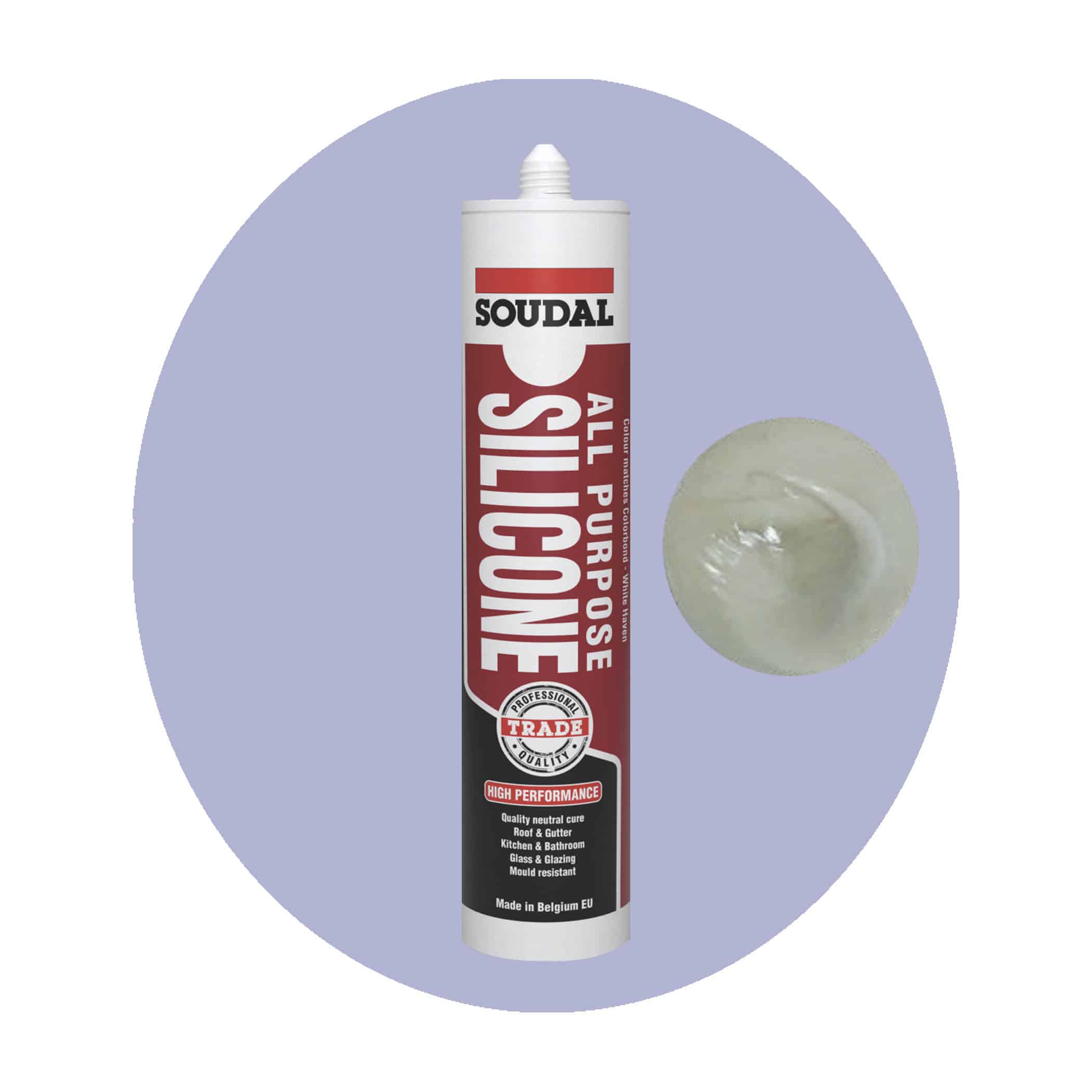 Soudal All Purpose Silicone - Beige Single Item Variation Image