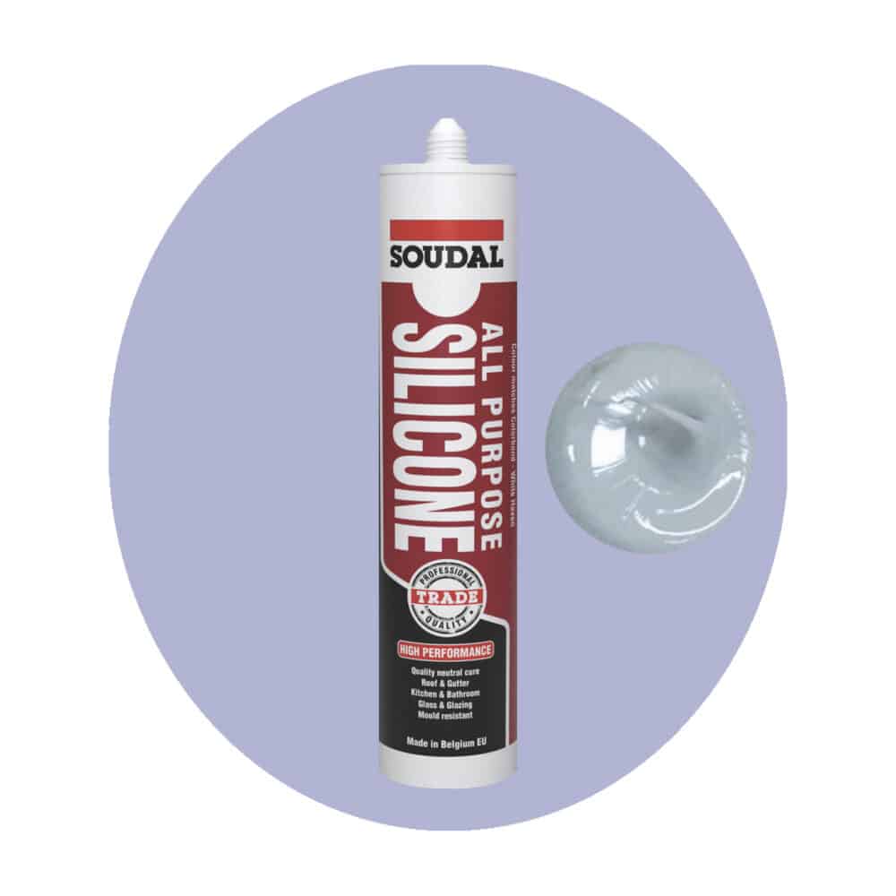 Soudal All Purpose Silicone - Grey Single Item Variation Image