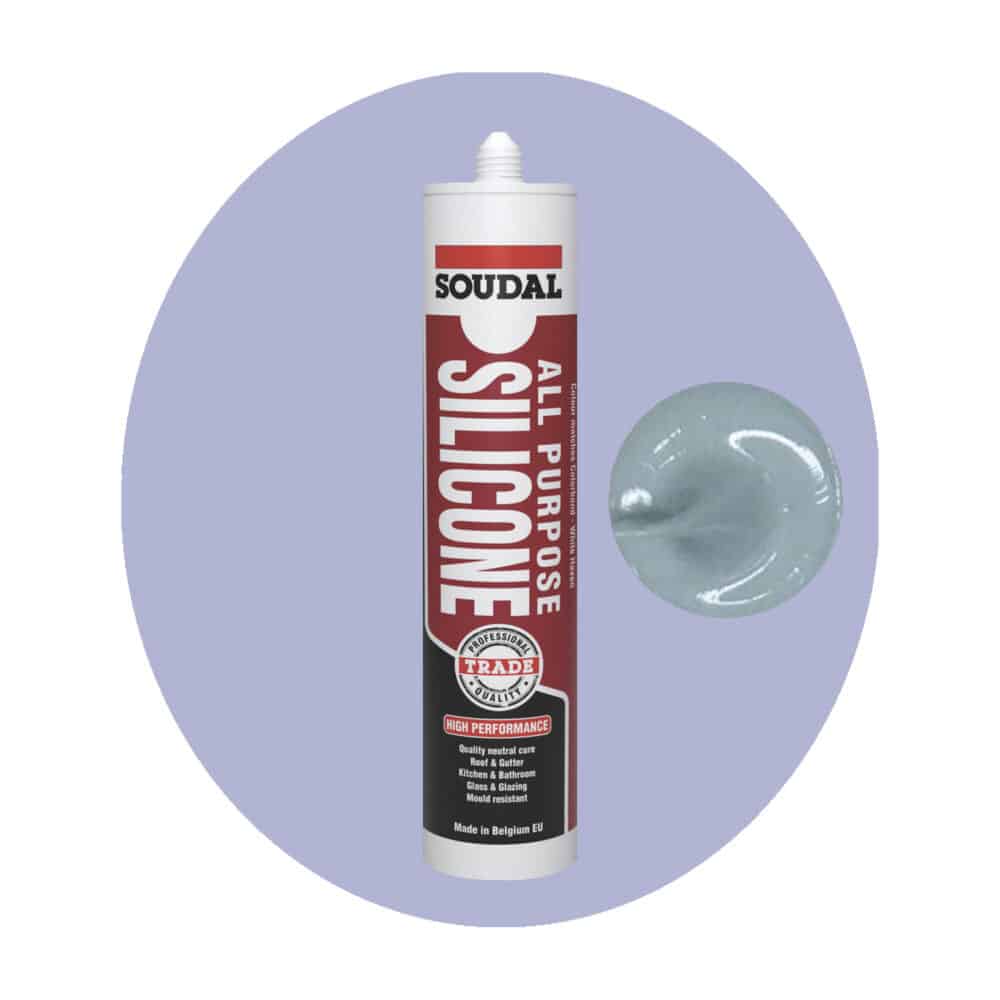 Soudal All Purpose Silicone - Medium Grey Single Item Variation Image