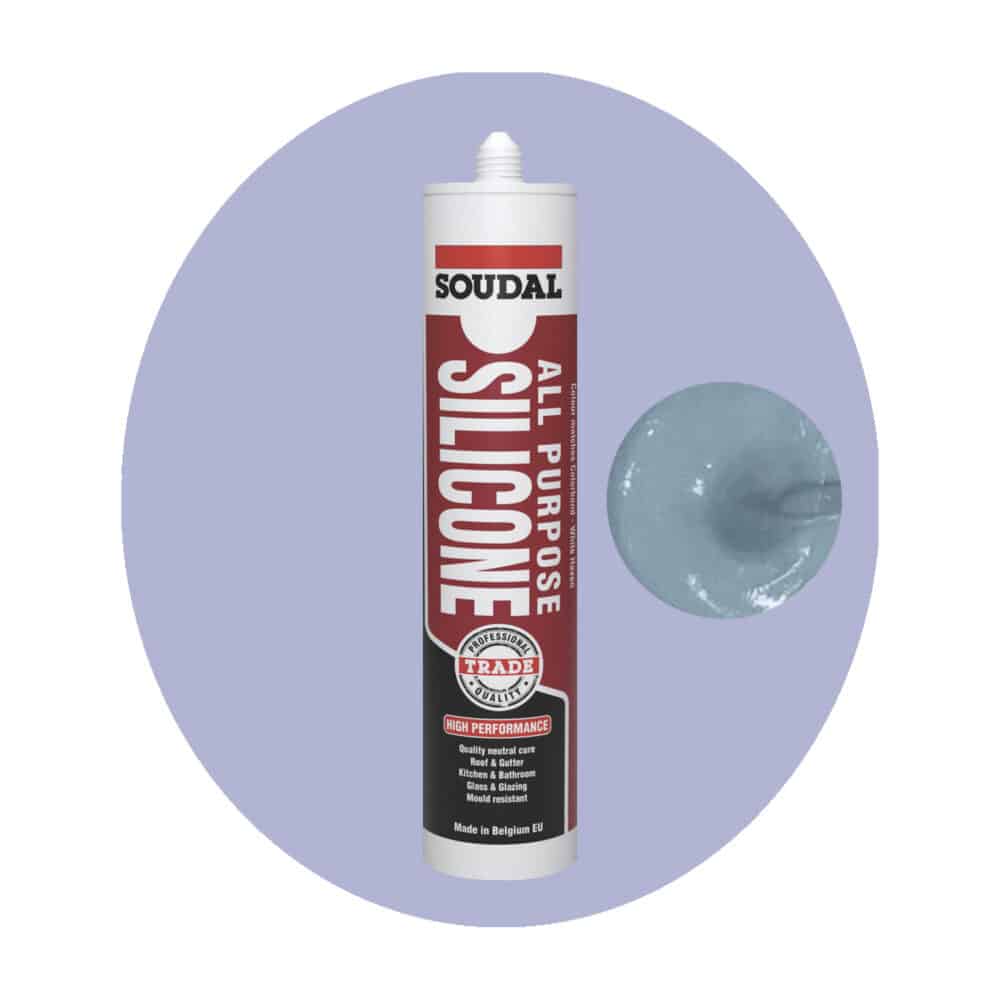 Soudal All Purpose Silicone - Dark Grey Single Item Variation Image