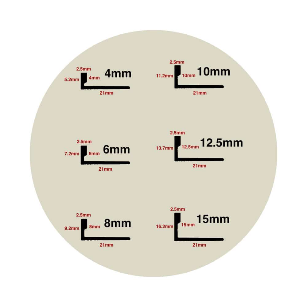 Formable L Shape Aluminium Angle - Gallery Image