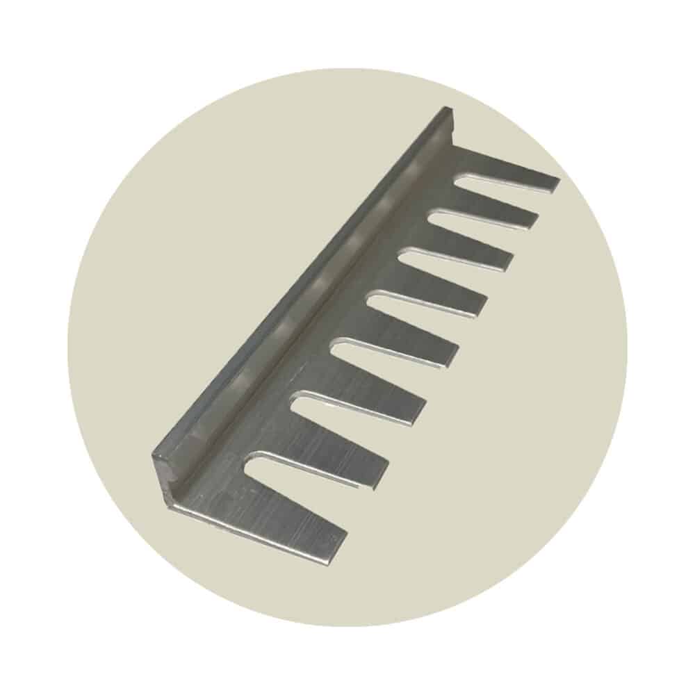 Formable L Shape Aluminium Angle - Mill Finish Variation Image