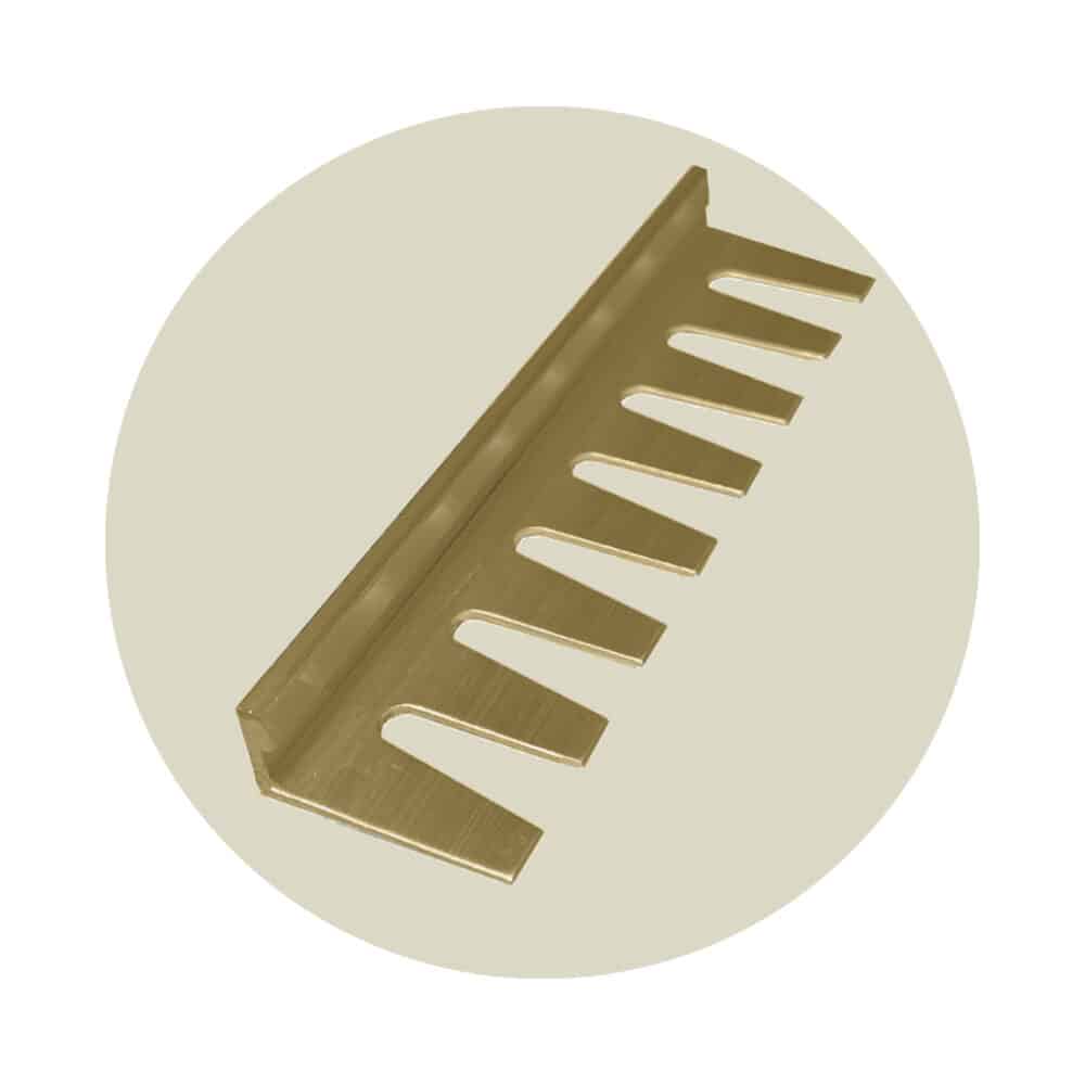 Formable L Shape Brass Angle - Variation Image