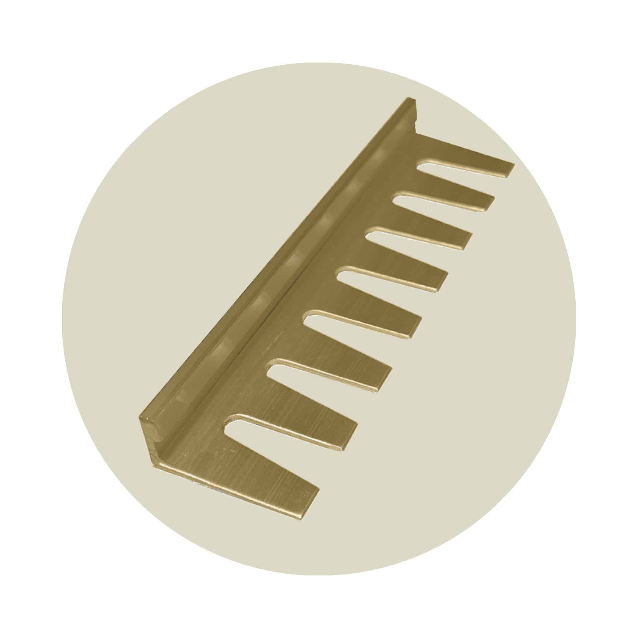 Formable L Shape Brass Angle - Variation Image