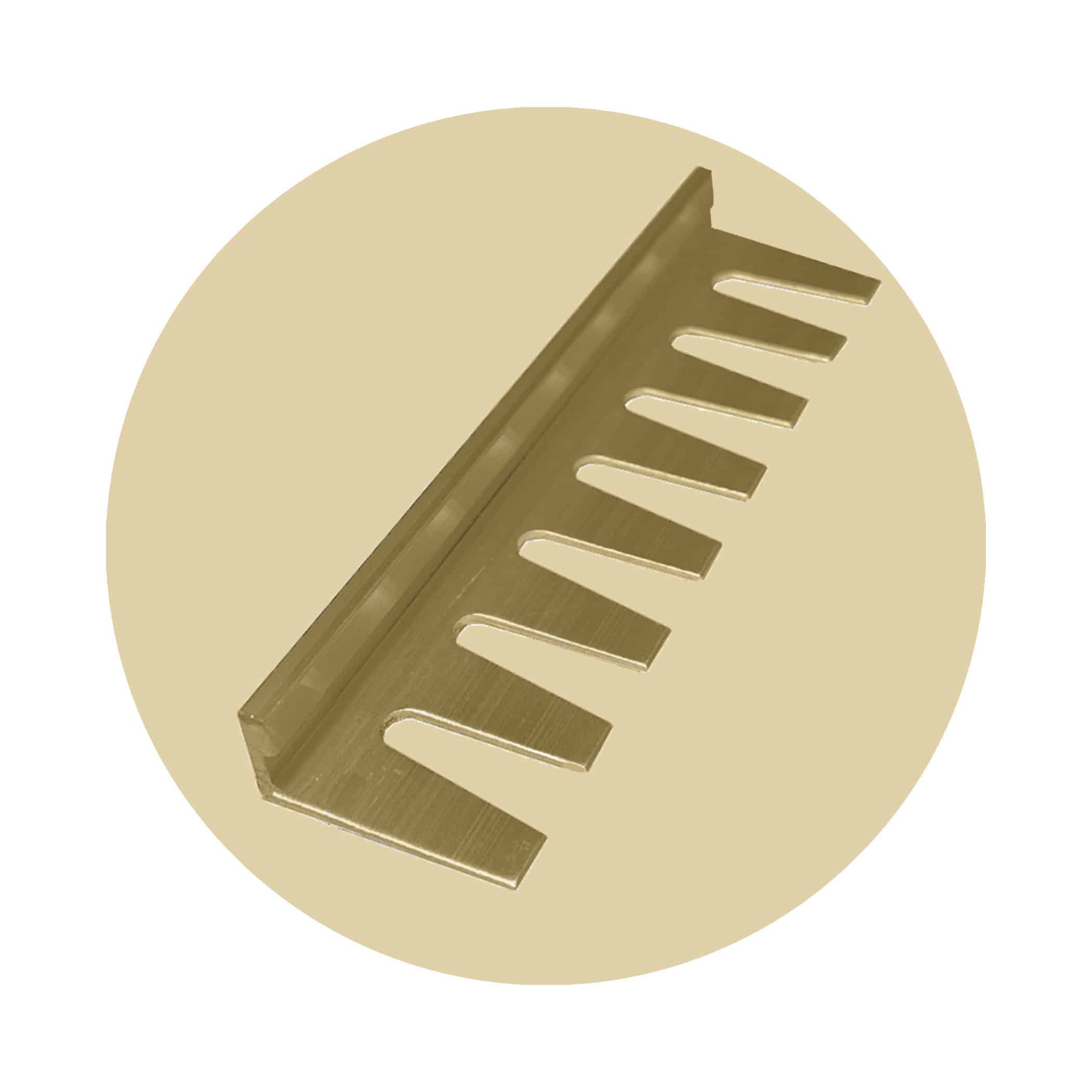 Formable L Shape Brass Angle - Product Image