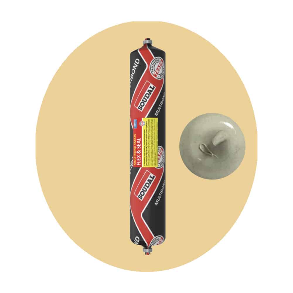 Soudal Multibond SMX25 Flex and Seal - Beige 600ml Sausage Variation Image
