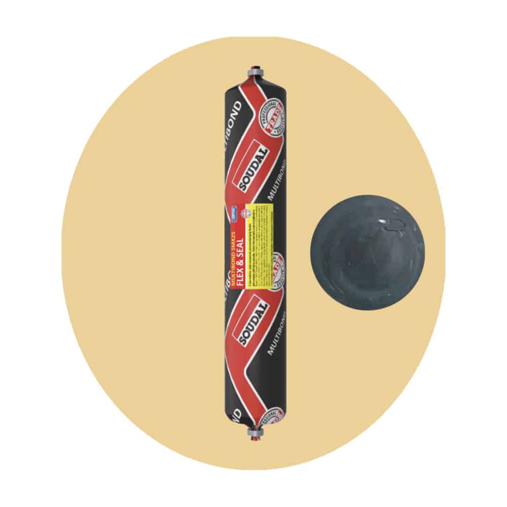 Soudal Multibond SMX25 Flex and Seal - Dark Grey 600ml Sausage Variation Image