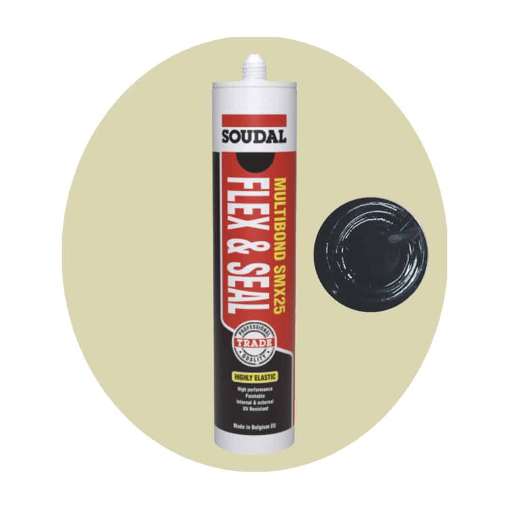 Soudal Multibond SMX25 Flex and Seal - Black 290ml Cartridge Variation Image