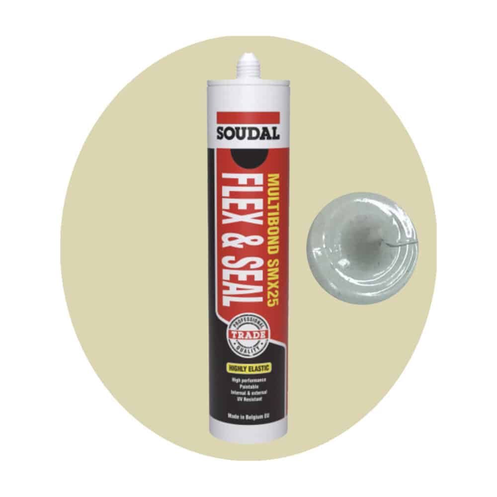 Soudal Multibond SMX25 Flex and Seal - Concrete Grey 290ml Cartridge Variation Image