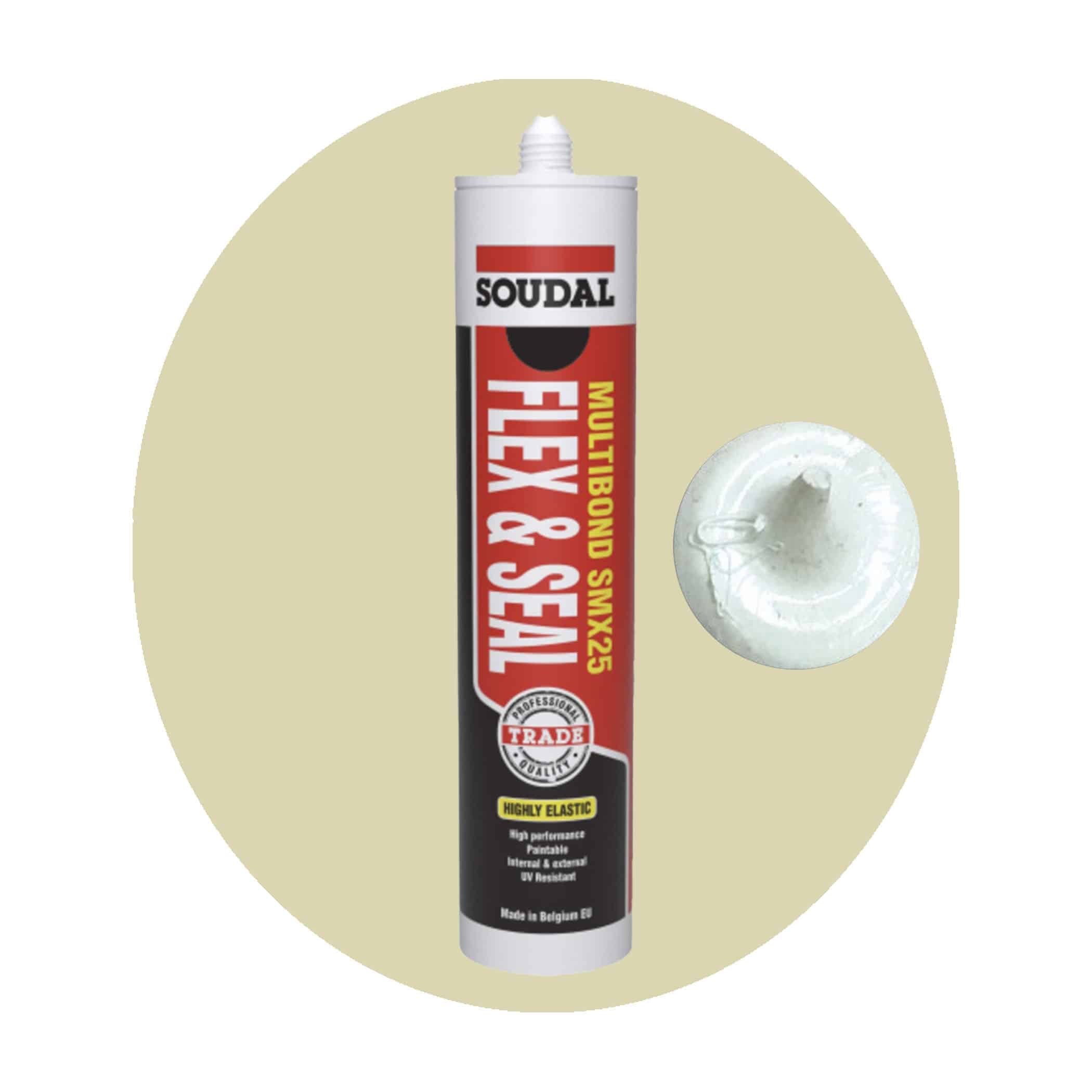 Soudal Multibond SMX25 Flex and Seal - White 290ml Cartridge Variation Image
