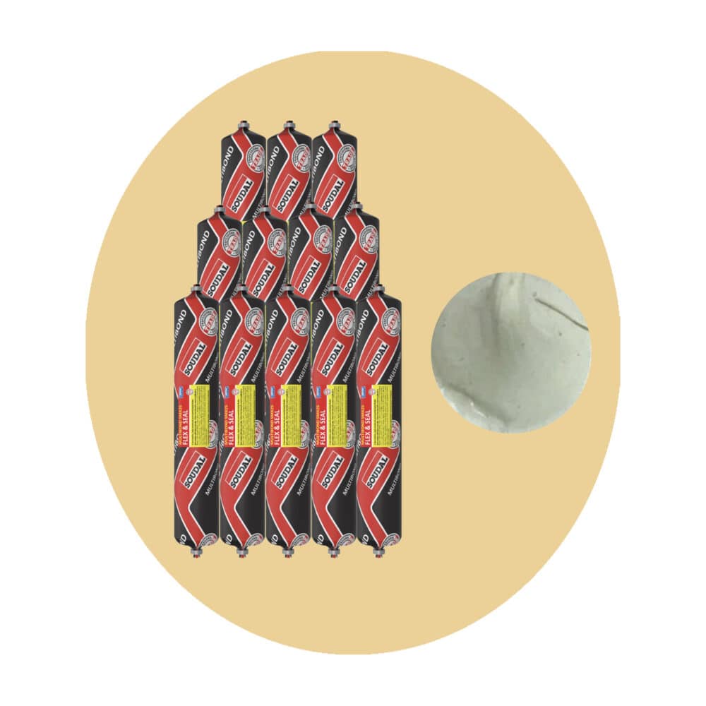 Soudal Multibond SMX25 Flex and Seal - Off White 600ml Sausage 12 Pack Variation Image