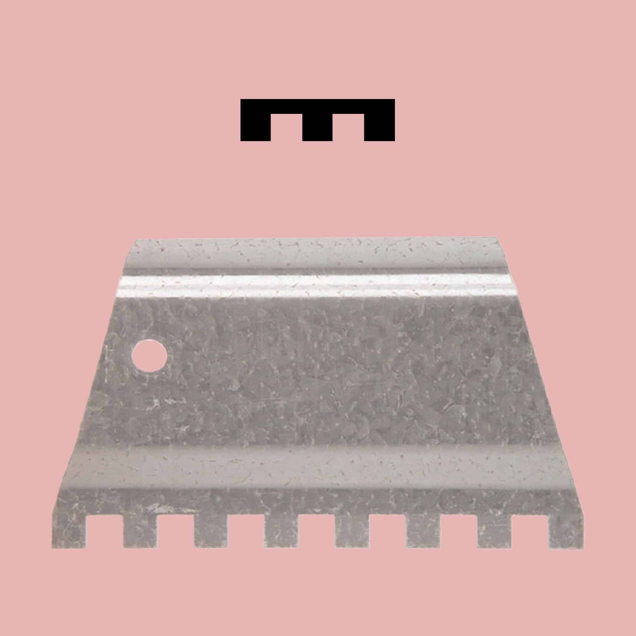 DTA Handymans Adhesive Spreader - 4mm Notch Variation Image