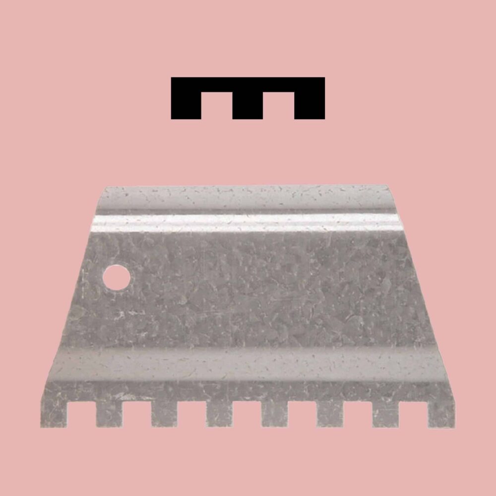 DTA Handymans Adhesive Spreader - 8mm Notch Variation Image