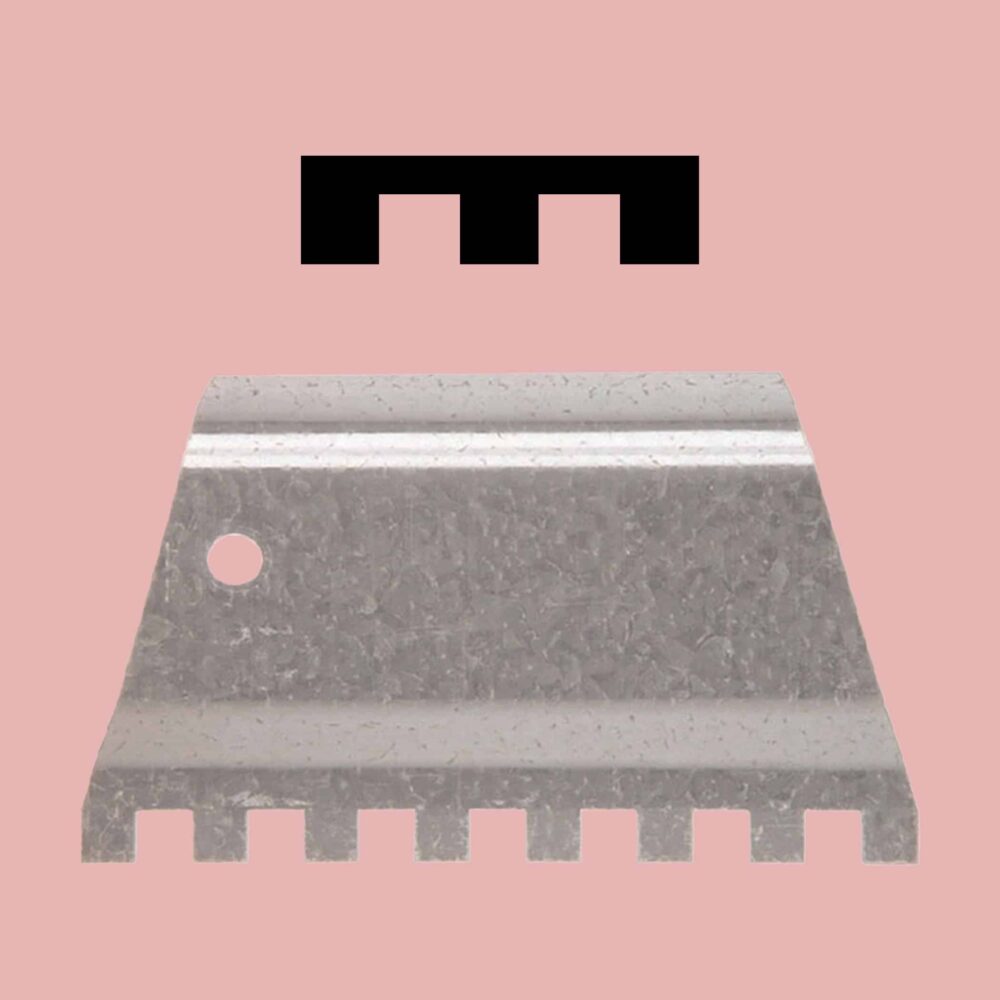 DTA Handymans Adhesive Spreader - 10mm Notch Variation Image