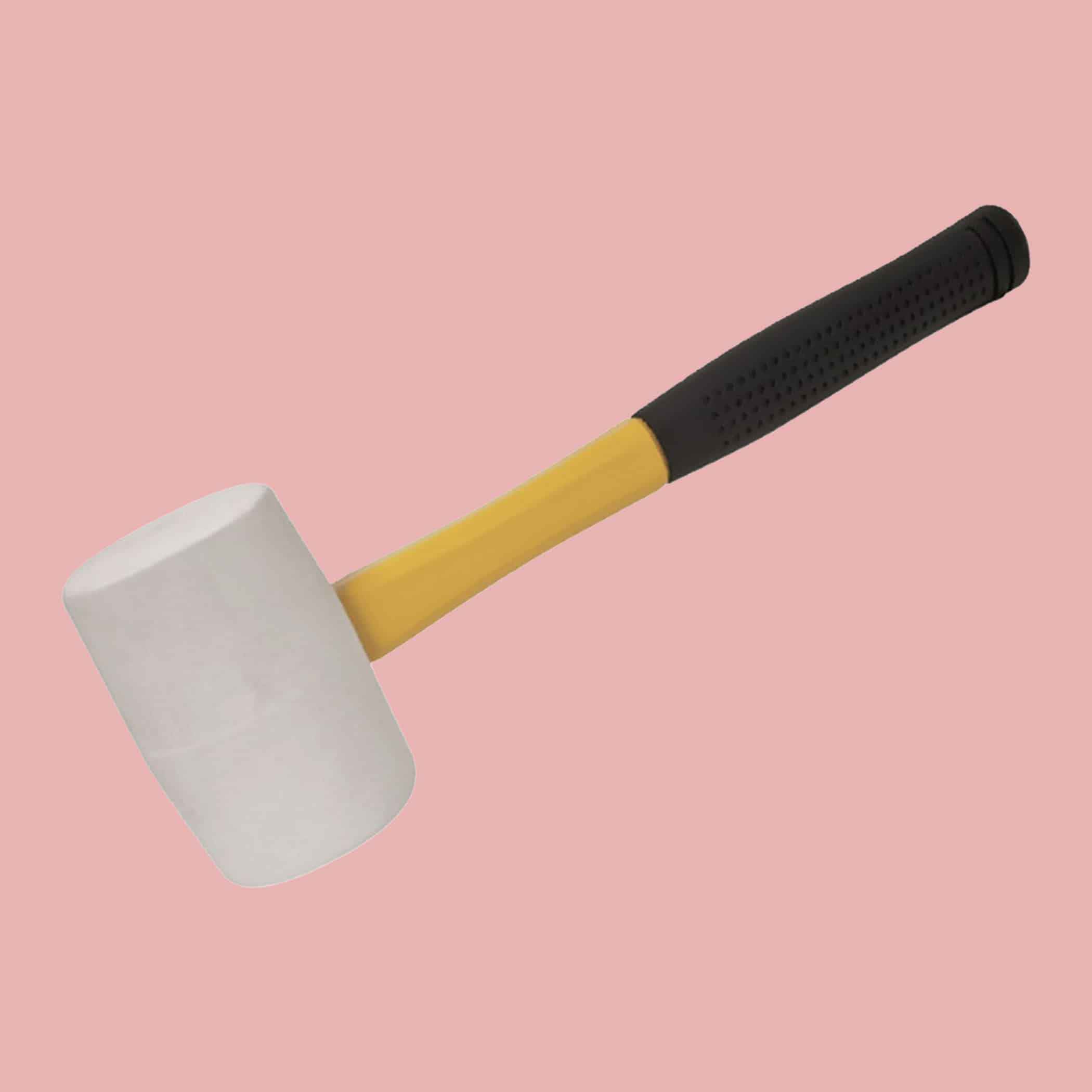 DTA White Rubber Mallet - Product Image