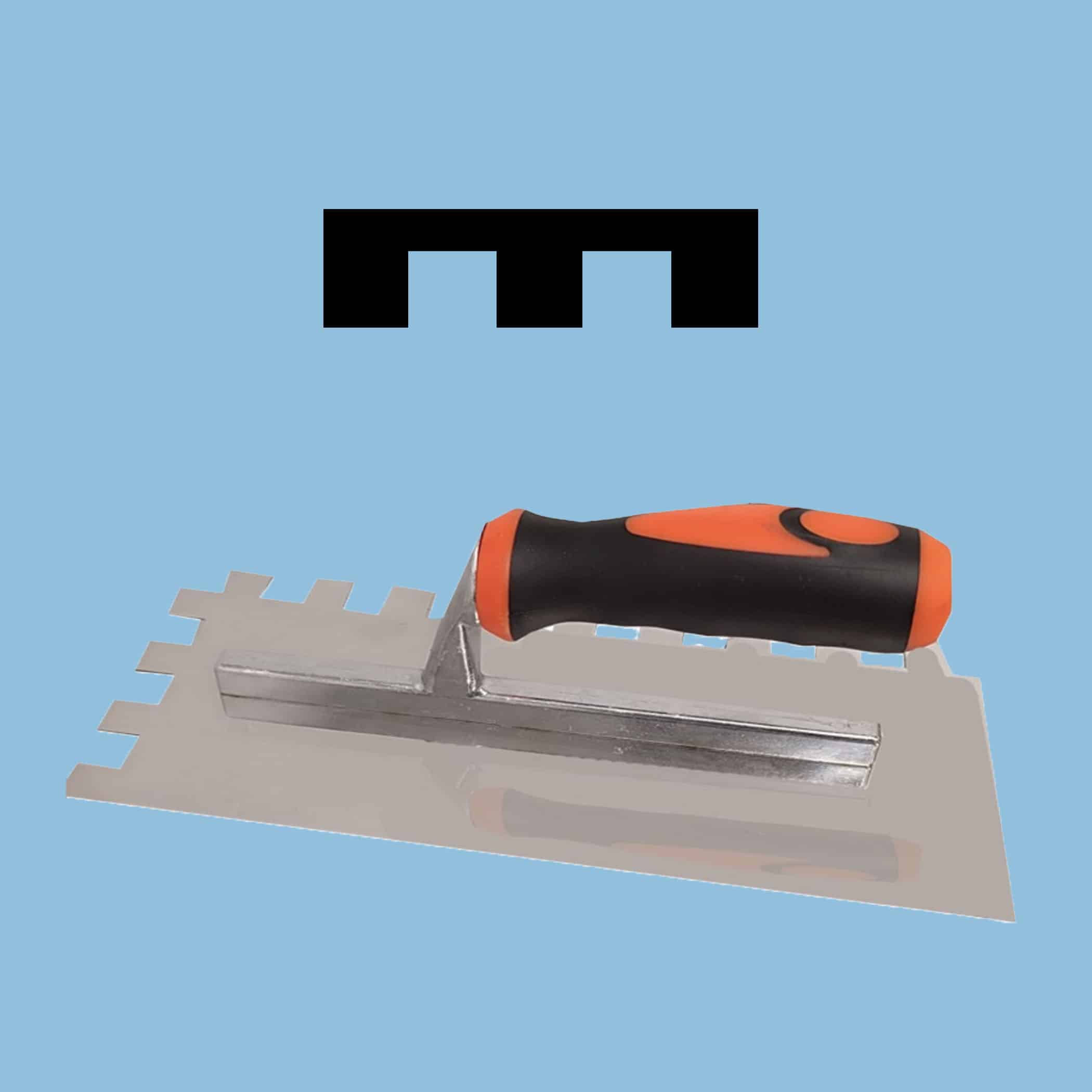 Adhesive Trowel Stainless Steel - 10mm Variation Image