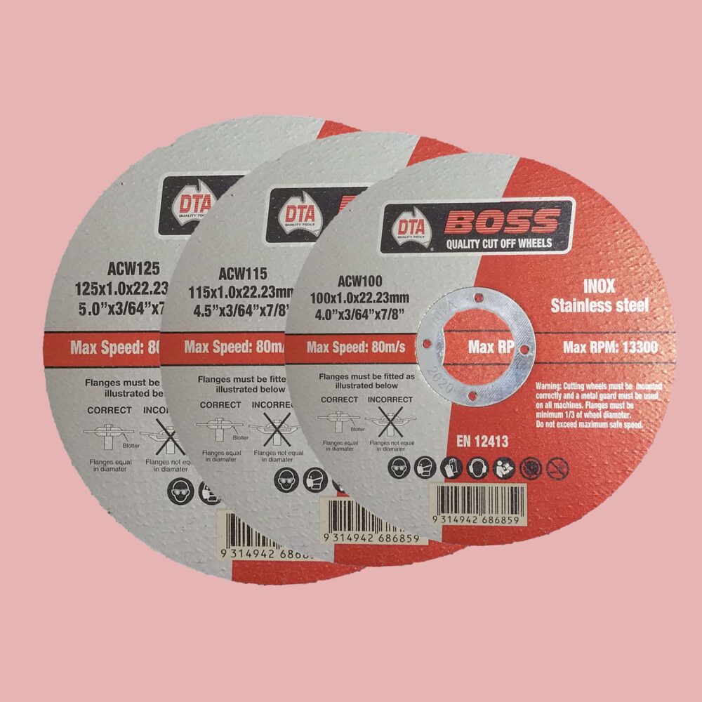 DTA Stainless Steel Cut Off Wheel - Product Image