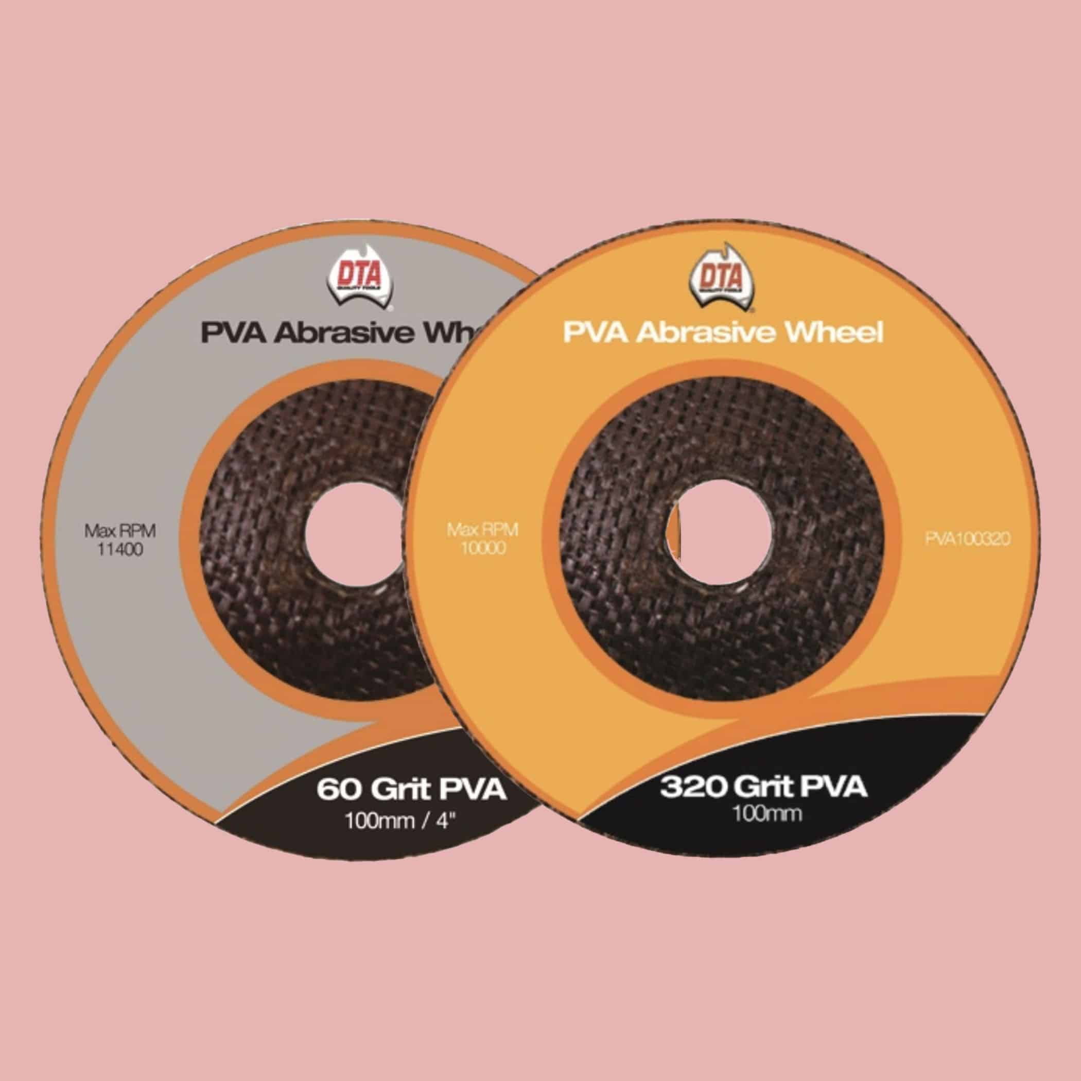DTA PVA Abrasive Wheels - Product Image
