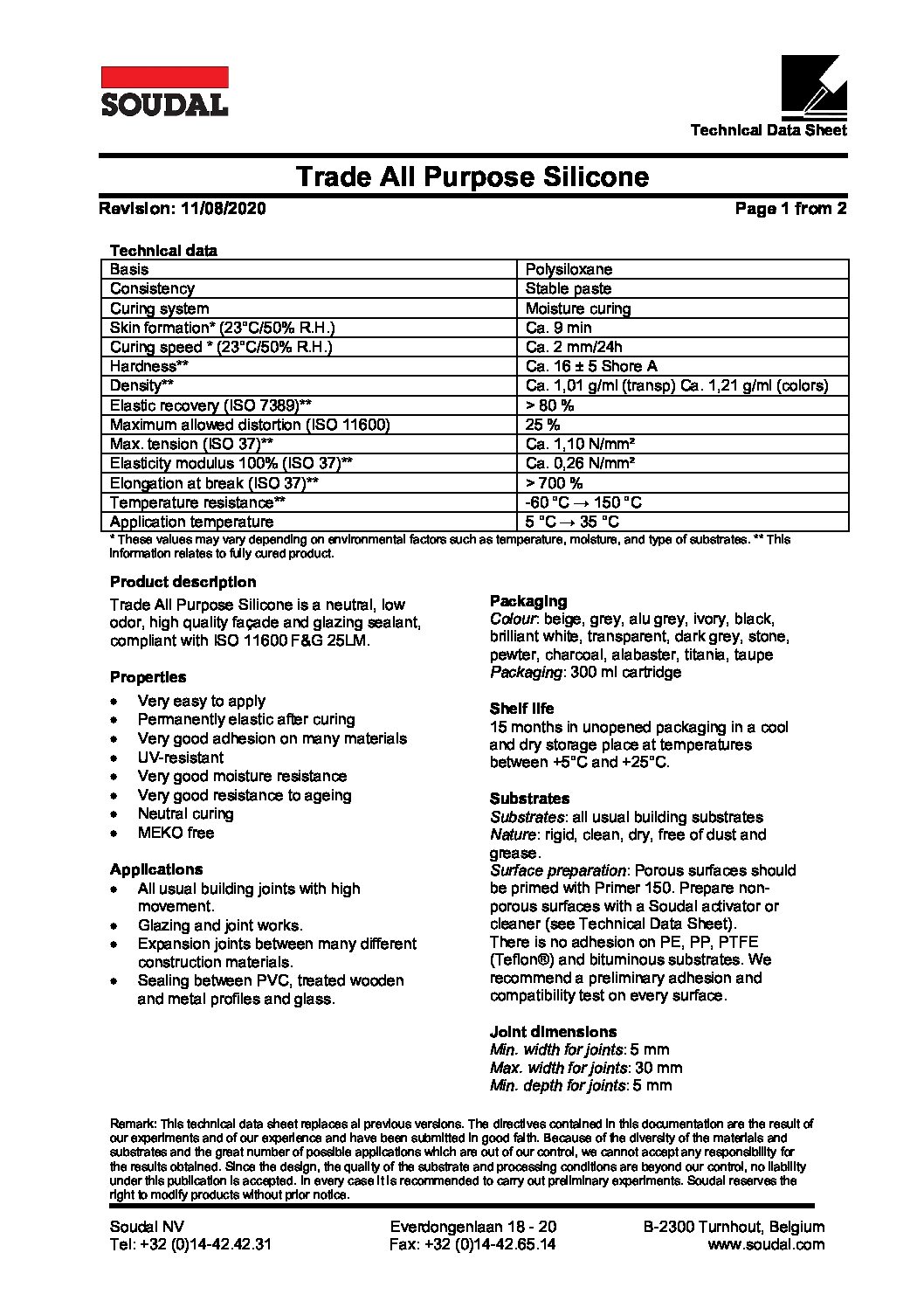 Technical Specifications