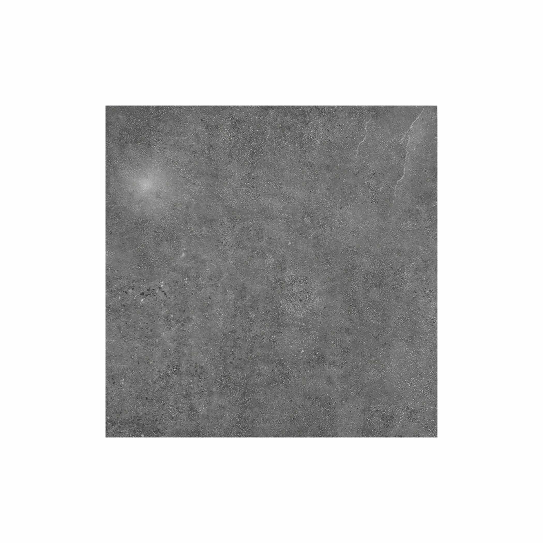 Toscano Dark Grey Lappato Porcelain Tile - 600x600 Variation Image