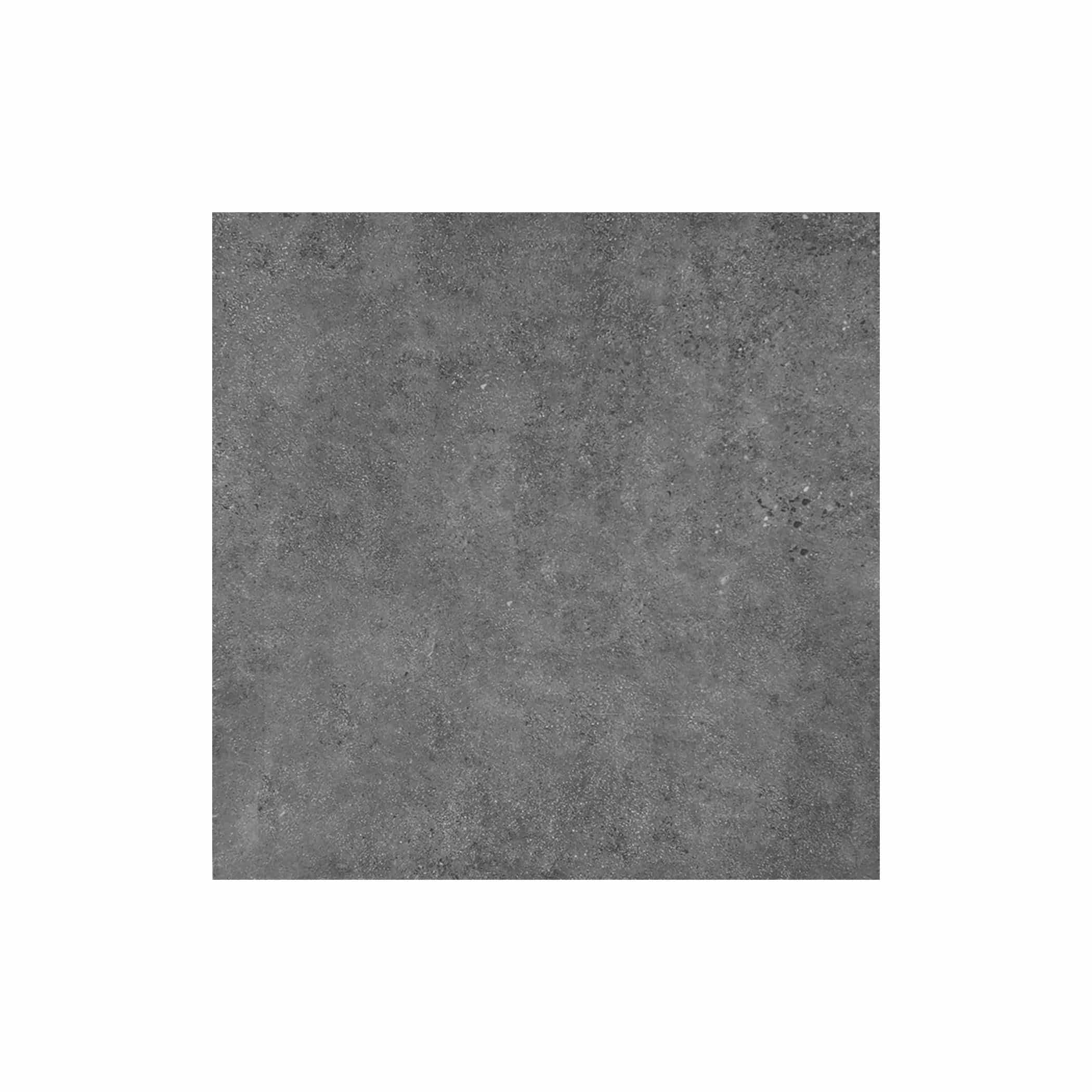 Toscano Dark Grey Matt Porcelain Tile - 600x600 Variation Image