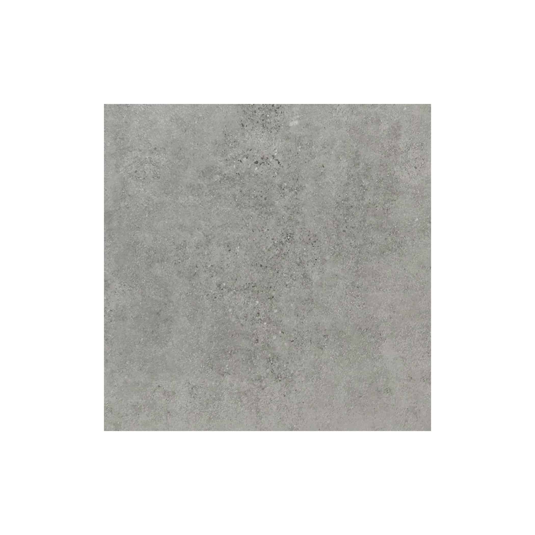 Toscano Light Grey Matt Porcelain Tile - 600x600 Variation Image