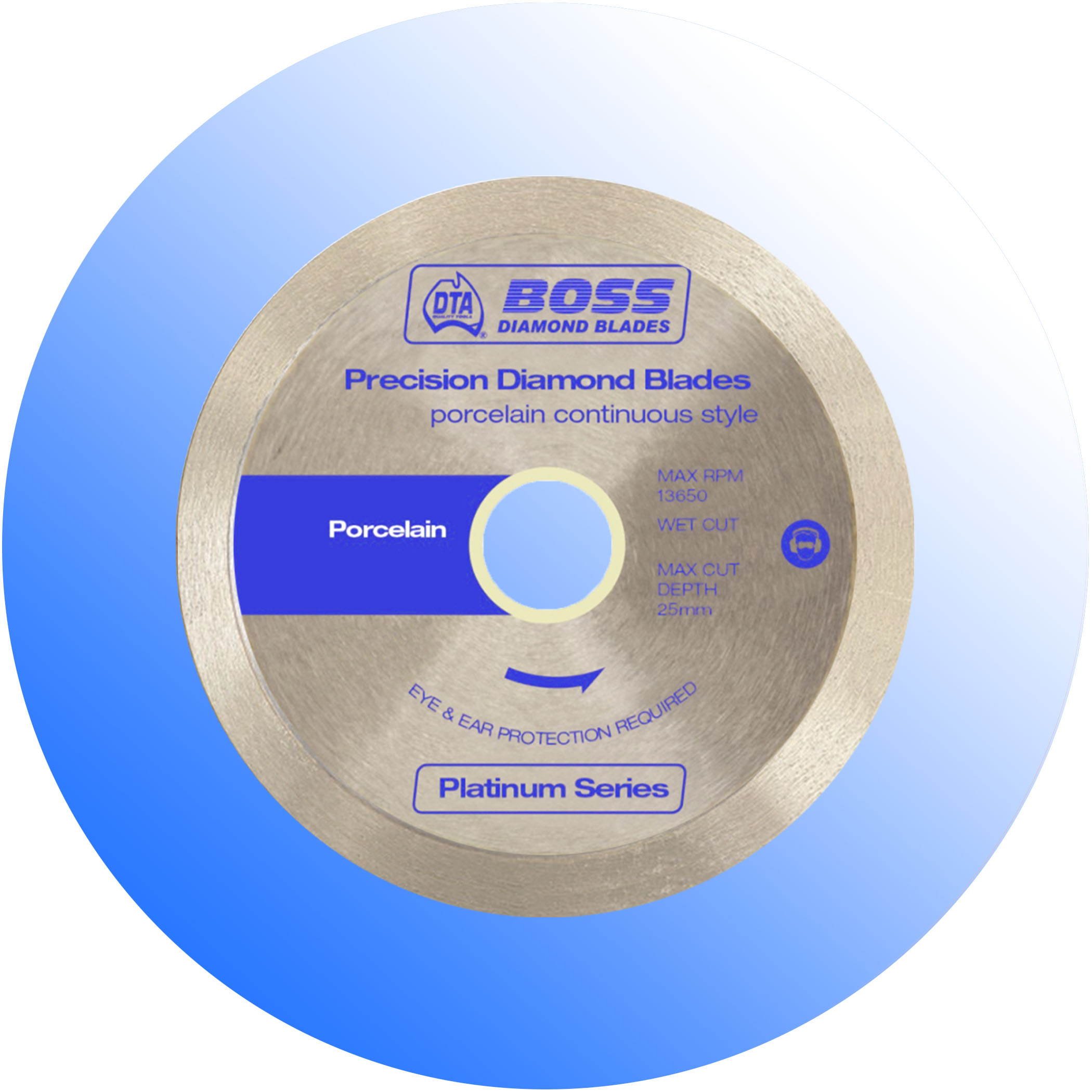 DTA Boss Professional Continuous Diamond Blades - 300mm Variation Image