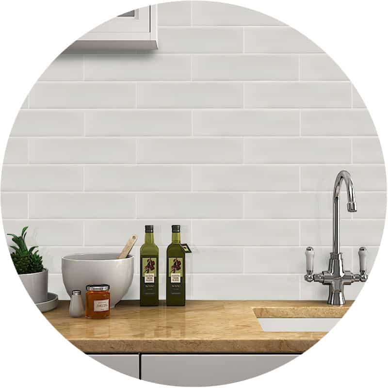 Marylebone Ivory Subway Tile - Gallery Image