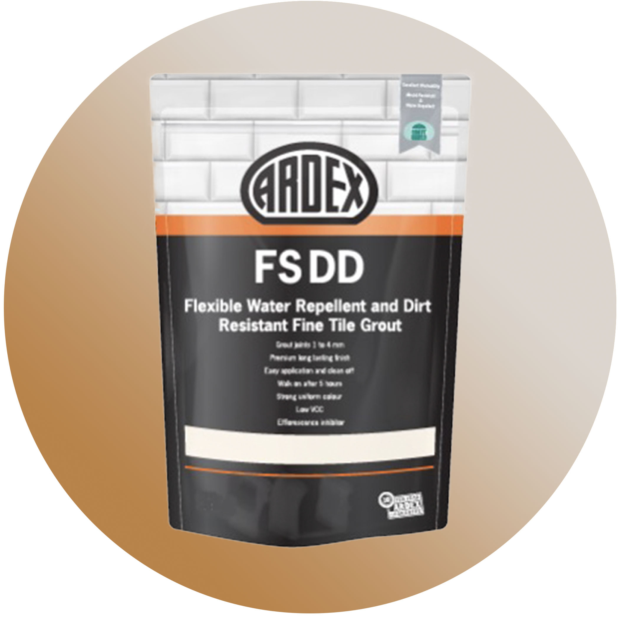 Ardex FS DD Grout Havana - Google Ads Image