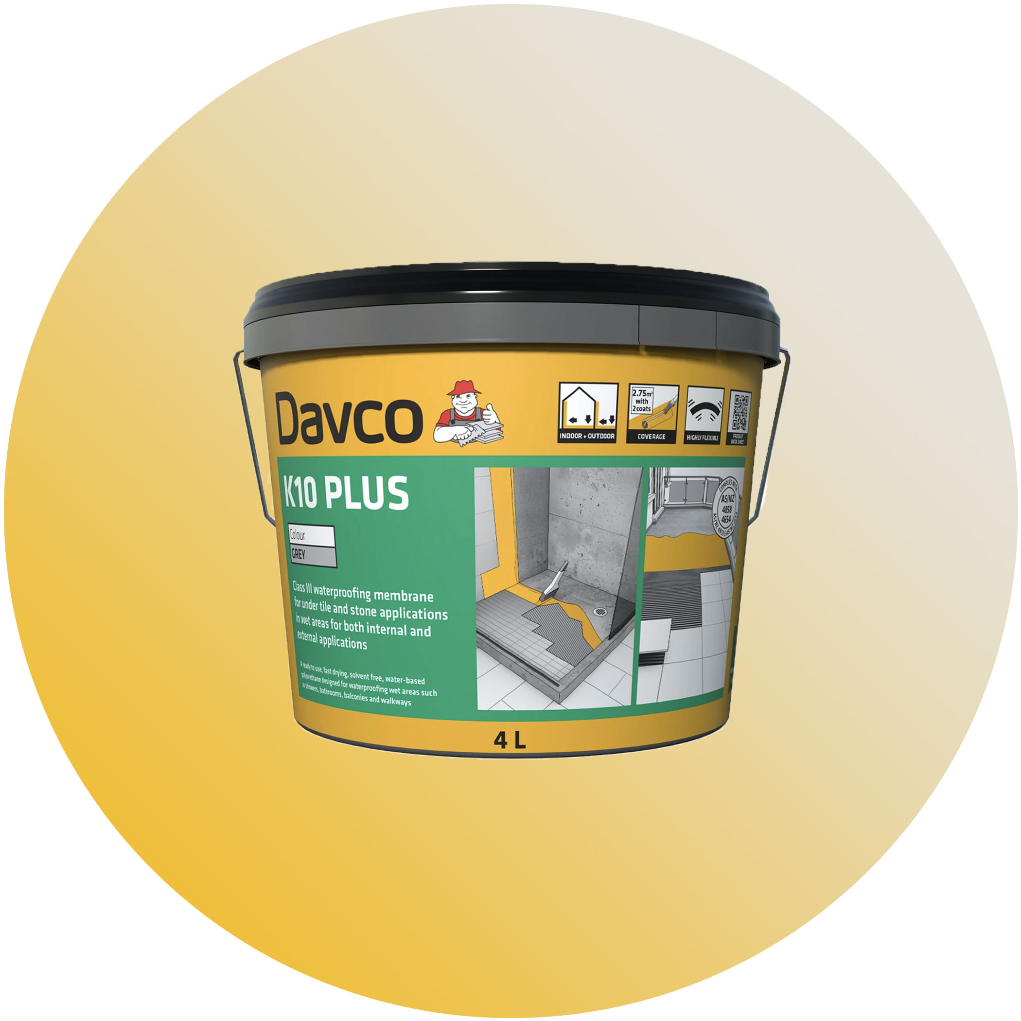 Davco K10 Plus - Green 4L Variation Image