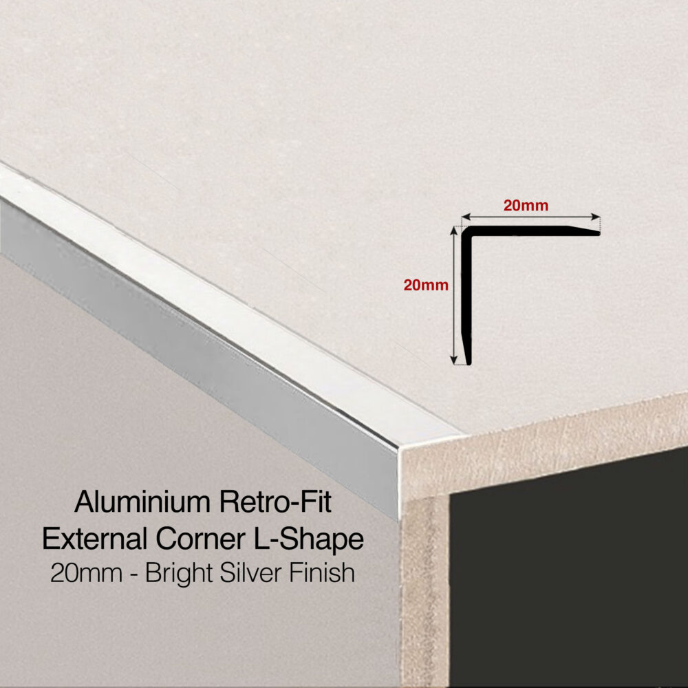 Retro Fit External L Shape Angle