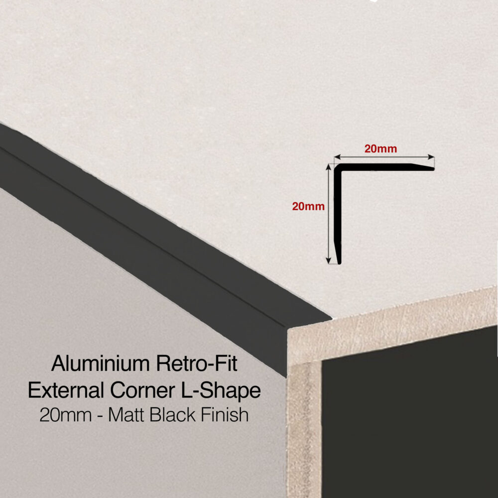 Retro Fit External L Shape Angle