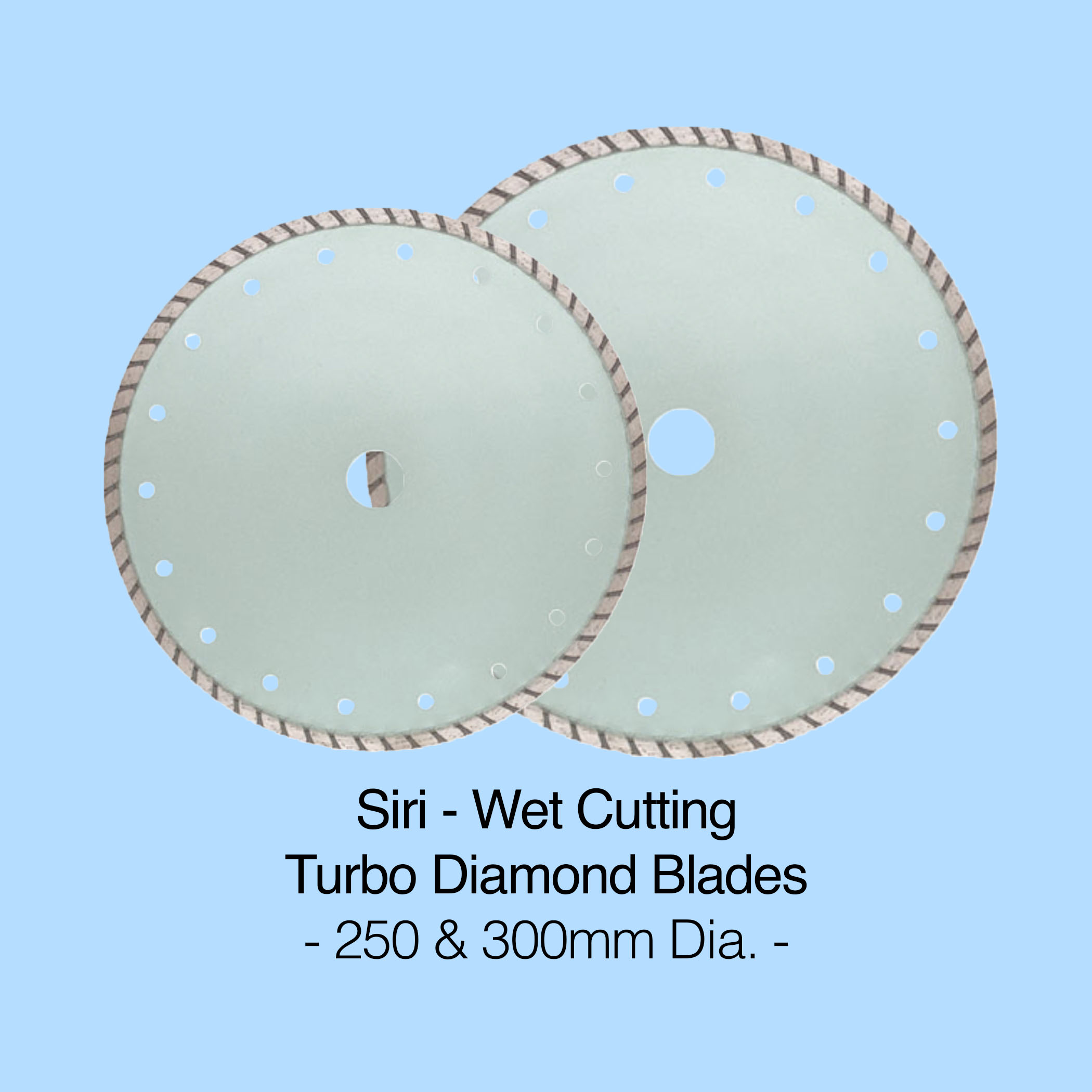 Siri Slotted Rim Diamond Saw Blades - Product Image