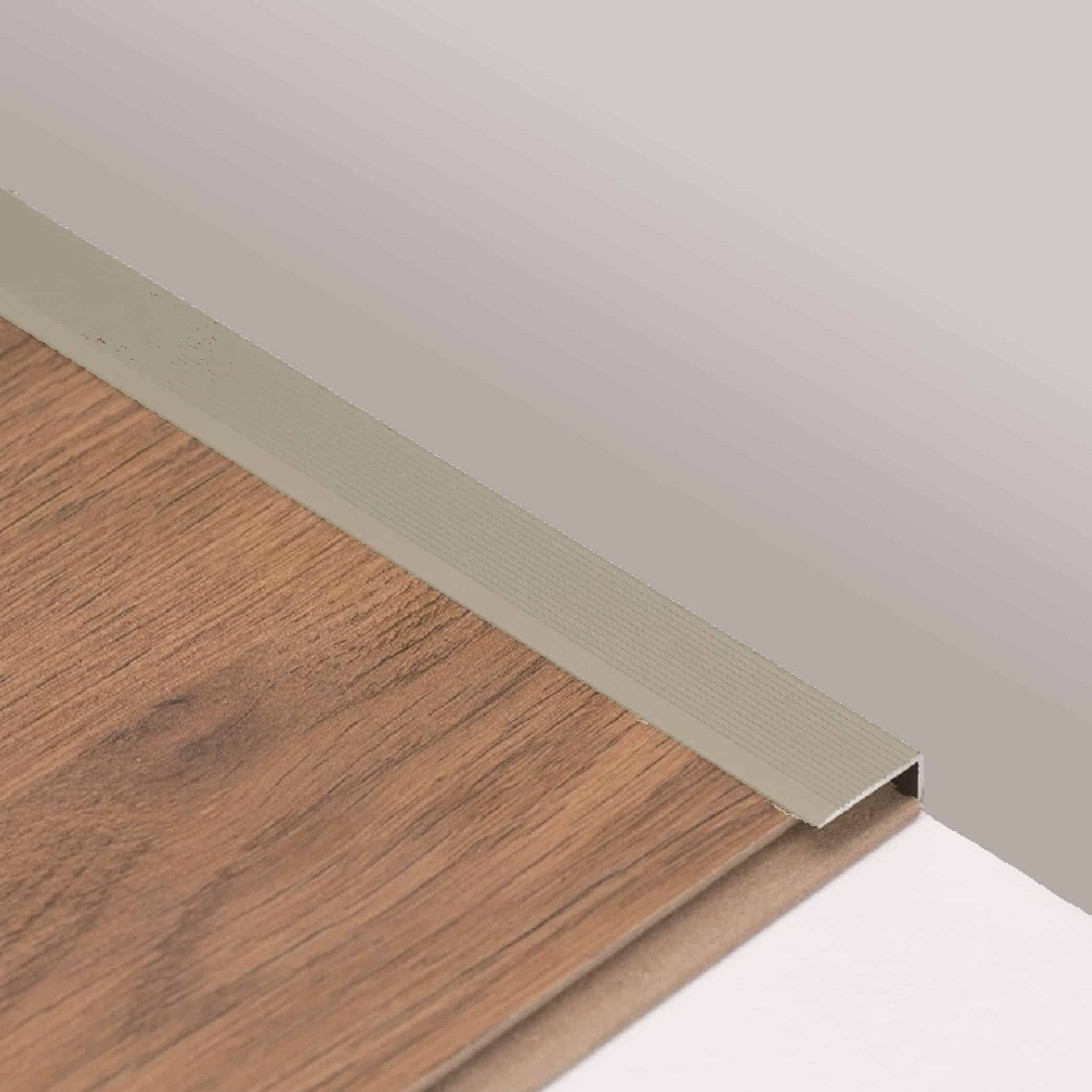 L Shape Angle End Flooring Trim - Champagne Variation Image